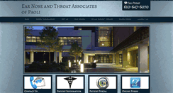 Desktop Screenshot of entpaoli.com